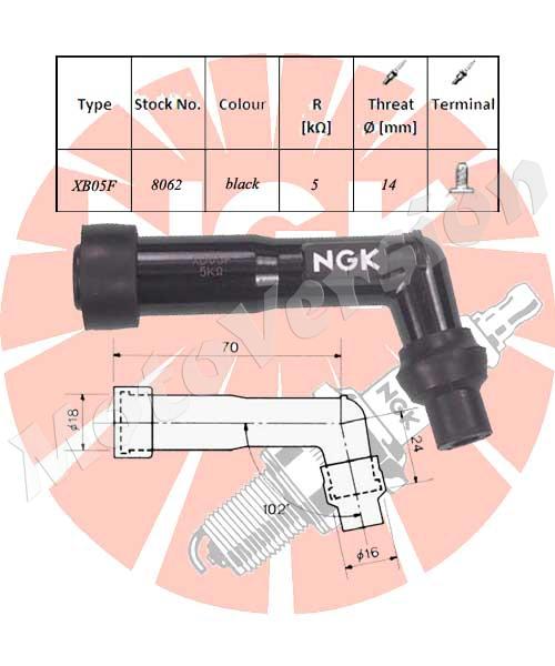 NGK XB05F(8062)